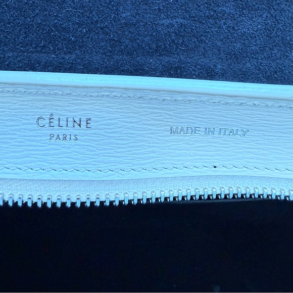 Celine Trapeze Leather Handbag Authentic Retail 1950$ - Picture 3 of 12